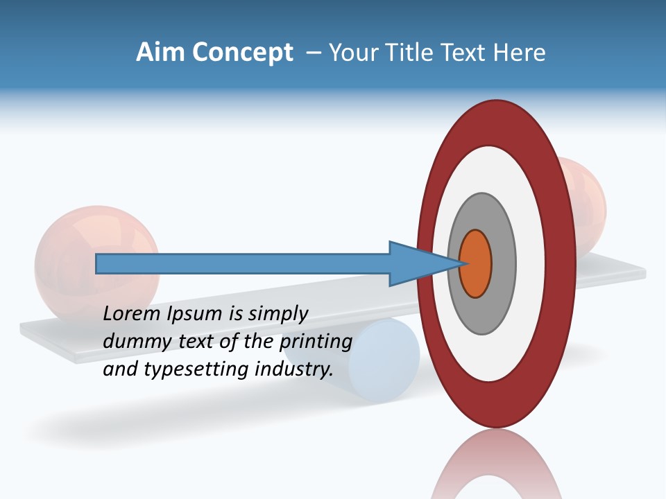 Icon Measurement Symbol PowerPoint Template