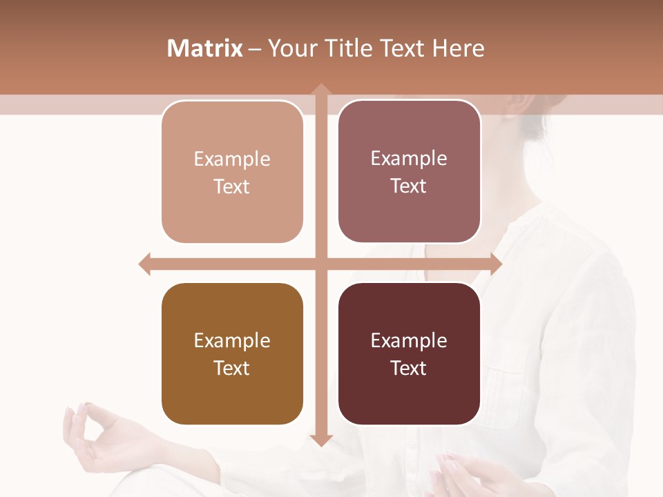 Lifestyles Yoga Clothes PowerPoint Template