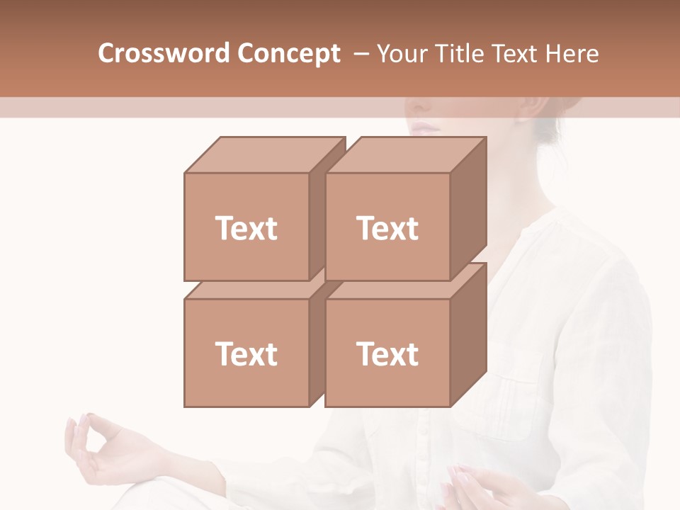 Lifestyles Yoga Clothes PowerPoint Template