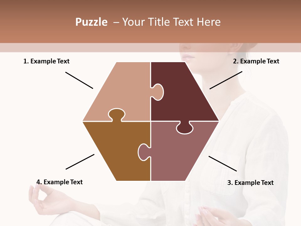 Lifestyles Yoga Clothes PowerPoint Template