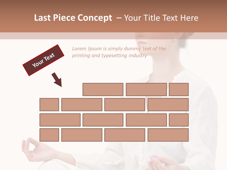 Lifestyles Yoga Clothes PowerPoint Template
