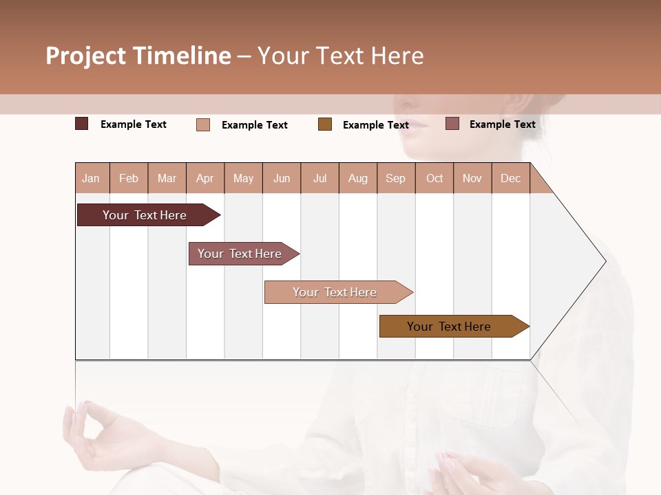 Lifestyles Yoga Clothes PowerPoint Template