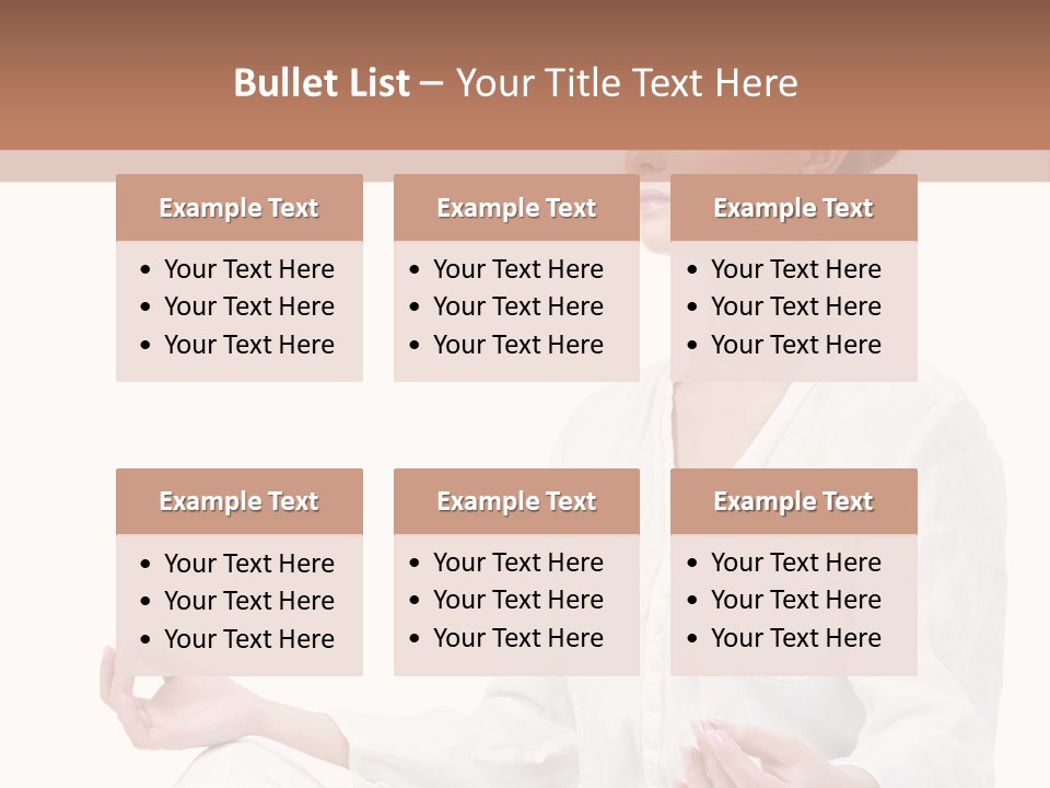 Lifestyles Yoga Clothes PowerPoint Template