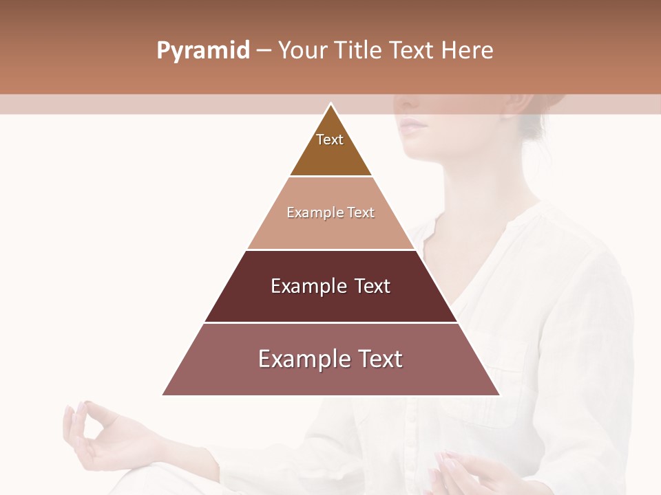 Lifestyles Yoga Clothes PowerPoint Template