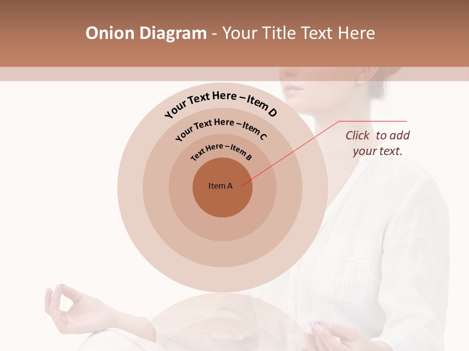 Lifestyles Yoga Clothes PowerPoint Template