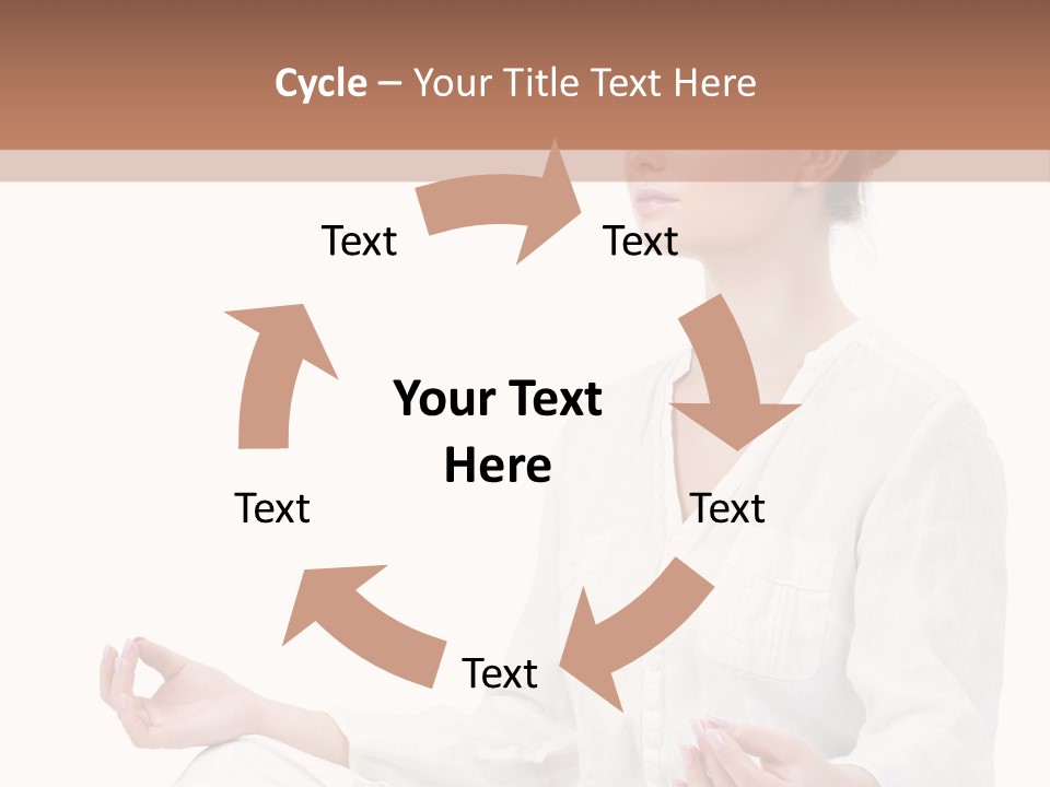 Lifestyles Yoga Clothes PowerPoint Template