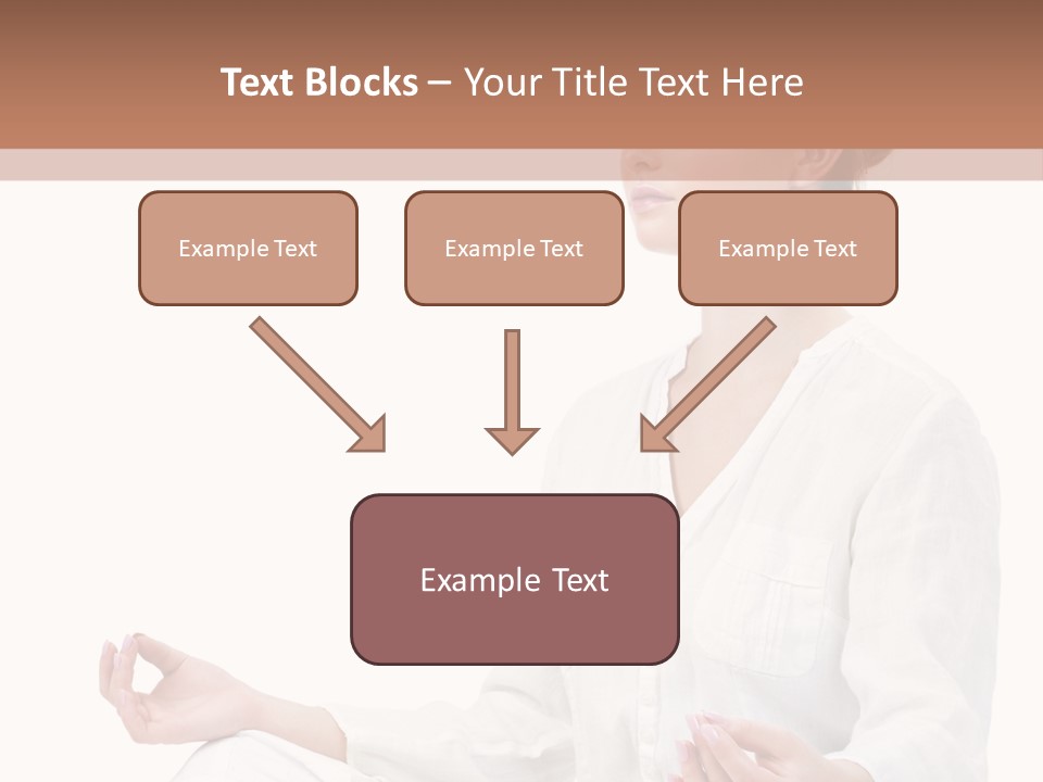 Lifestyles Yoga Clothes PowerPoint Template