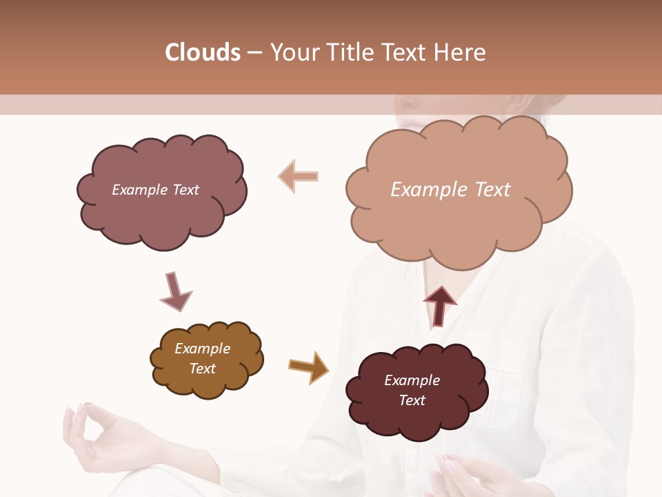 Lifestyles Yoga Clothes PowerPoint Template