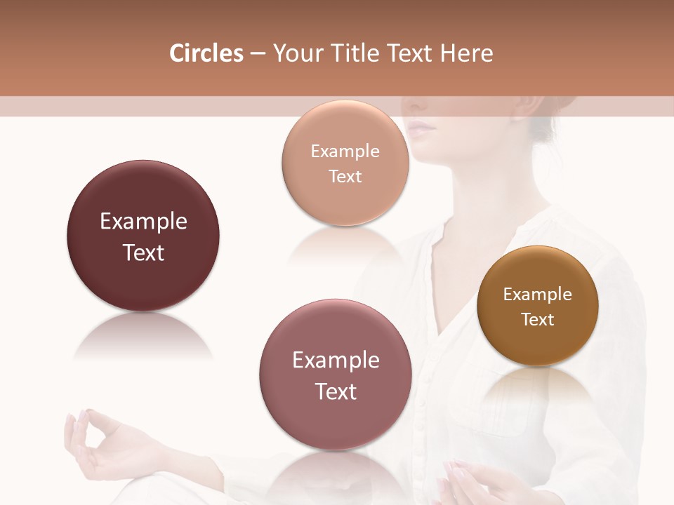 Lifestyles Yoga Clothes PowerPoint Template