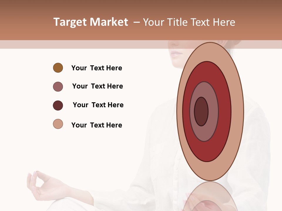 Lifestyles Yoga Clothes PowerPoint Template