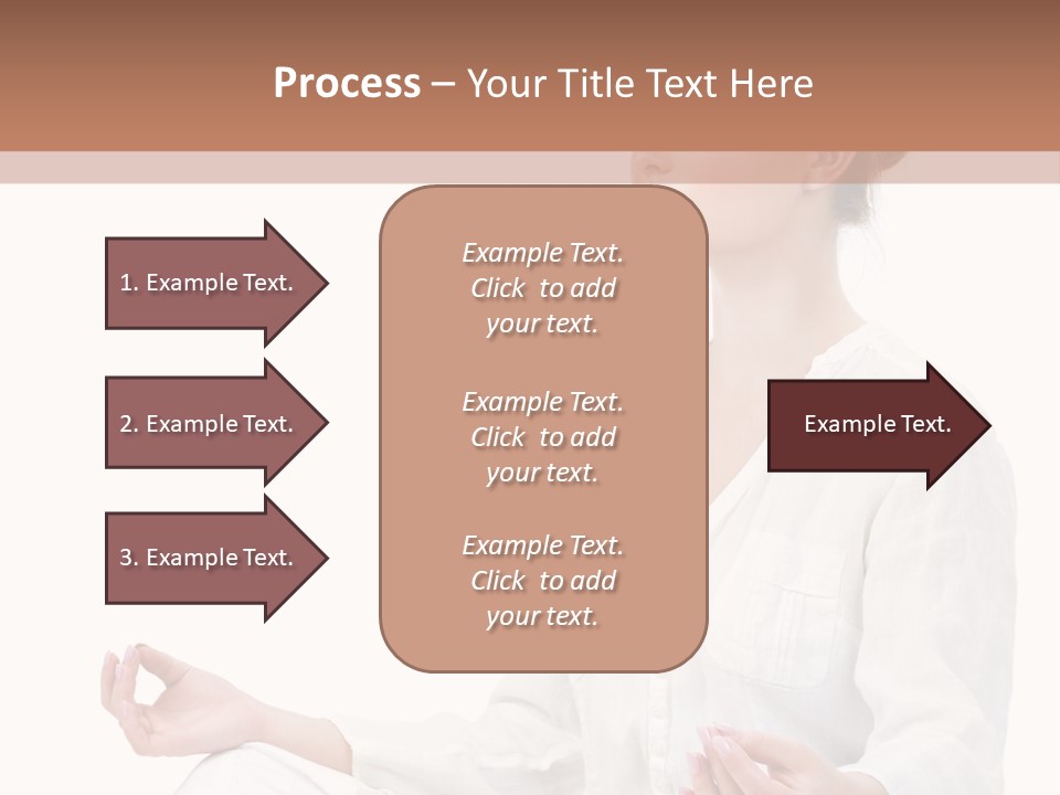 Lifestyles Yoga Clothes PowerPoint Template