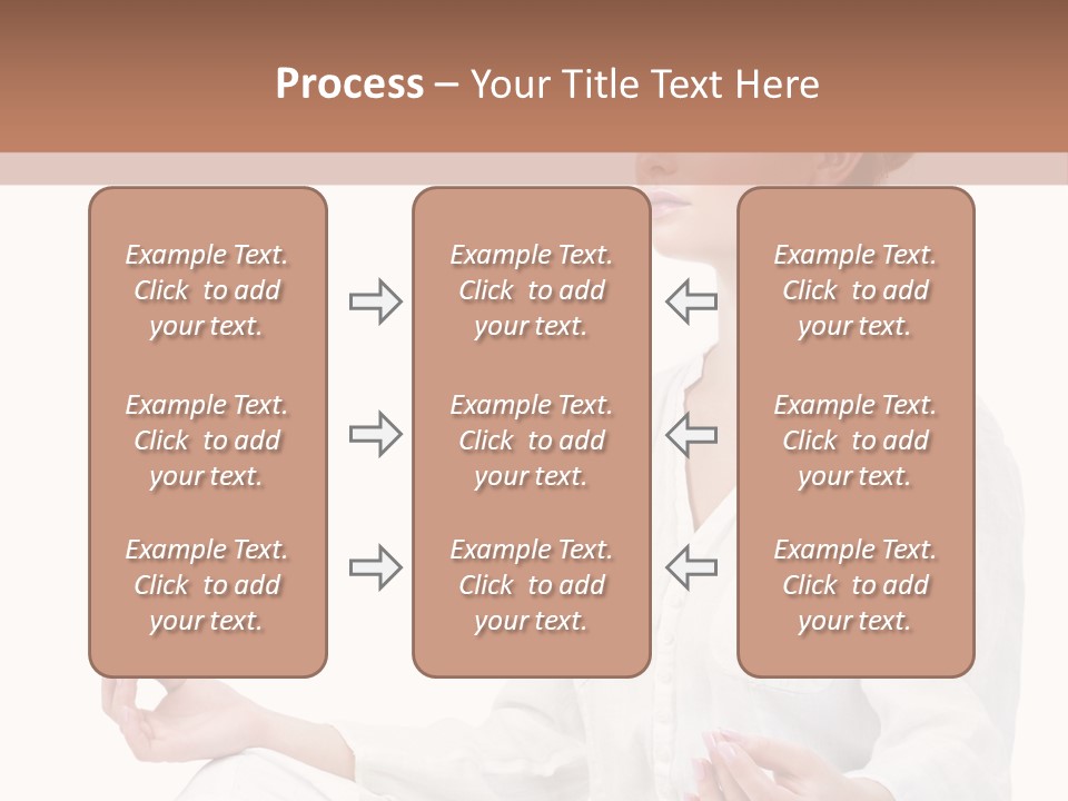 Lifestyles Yoga Clothes PowerPoint Template