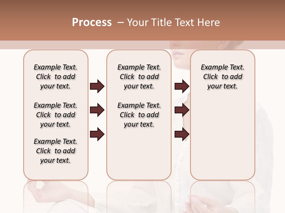 Lifestyles Yoga Clothes PowerPoint Template