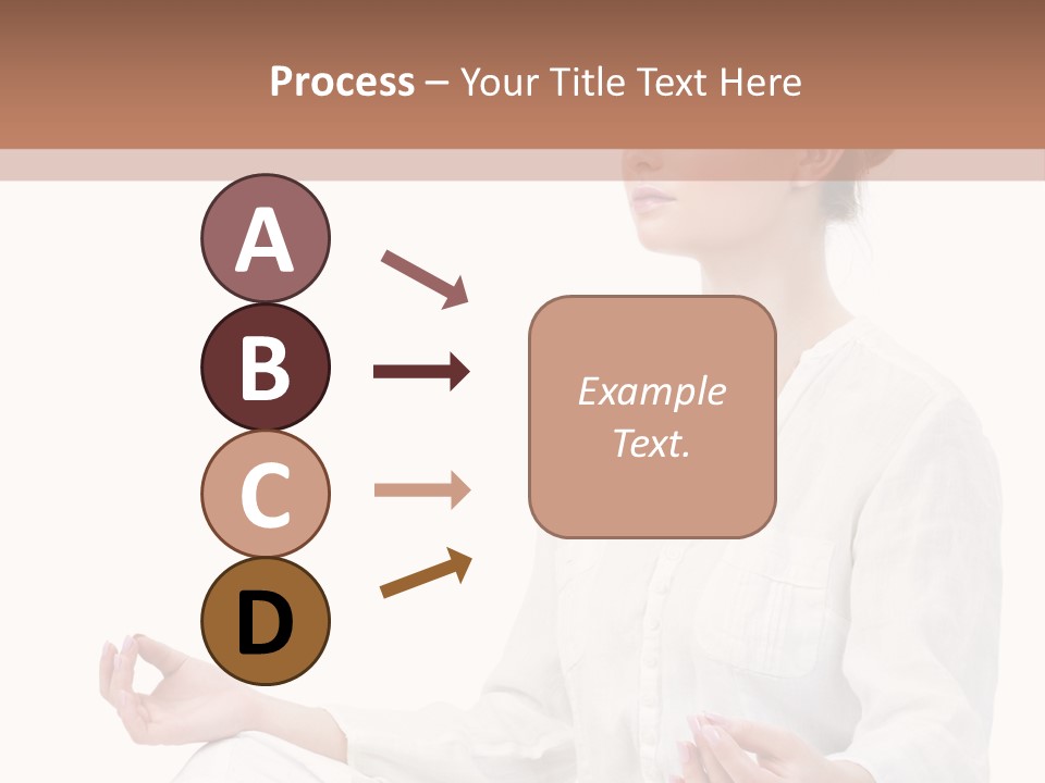 Lifestyles Yoga Clothes PowerPoint Template