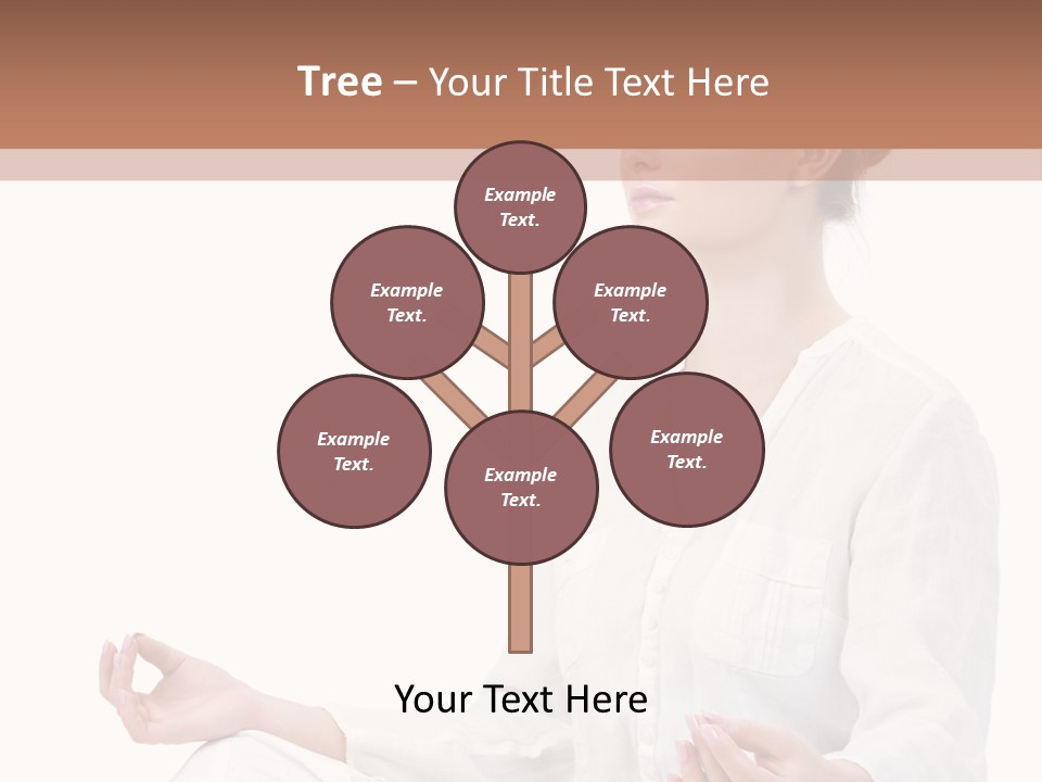 Lifestyles Yoga Clothes PowerPoint Template