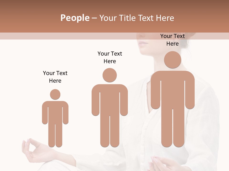 Lifestyles Yoga Clothes PowerPoint Template