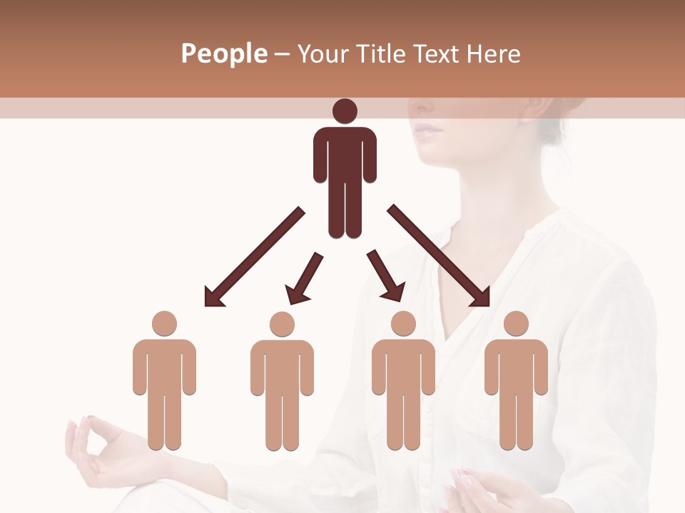 Lifestyles Yoga Clothes PowerPoint Template