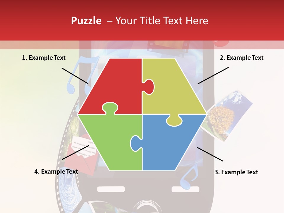 Computer Player Slide PowerPoint Template