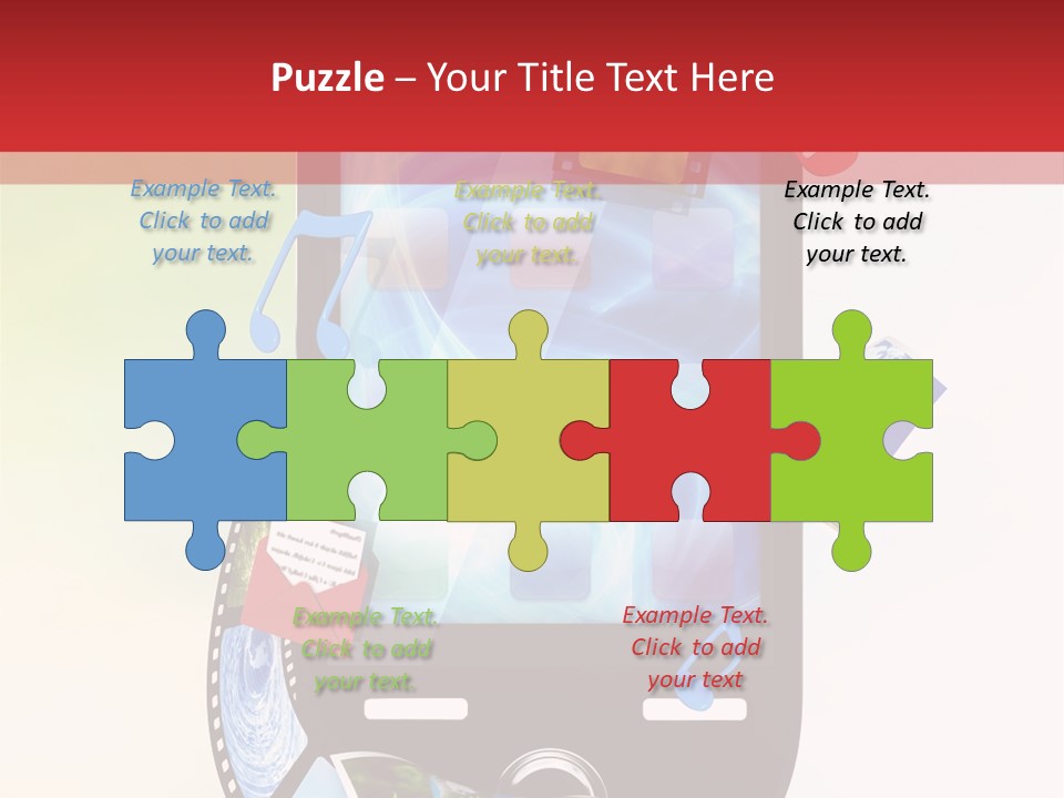 Computer Player Slide PowerPoint Template