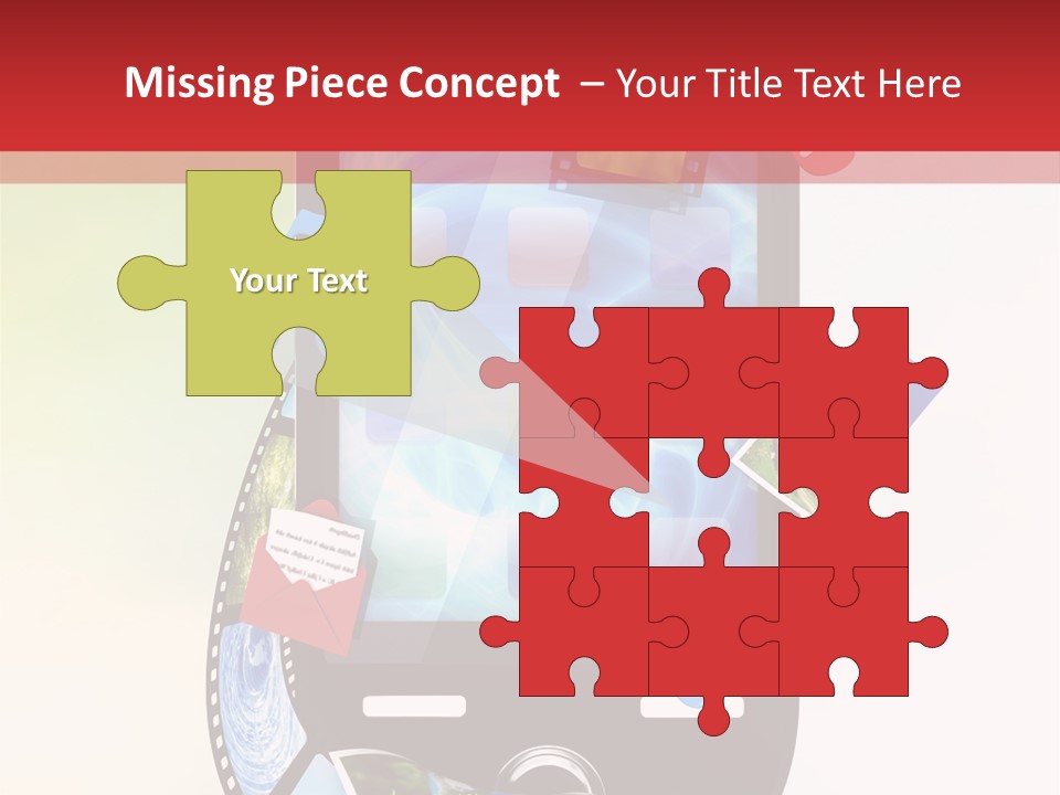 Computer Player Slide PowerPoint Template