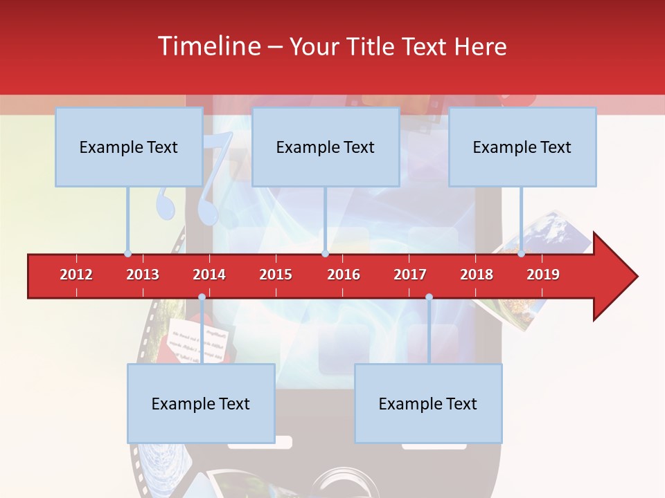 Computer Player Slide PowerPoint Template
