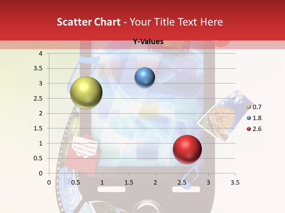 Computer Player Slide PowerPoint Template