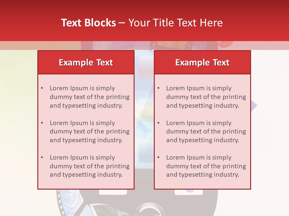 Computer Player Slide PowerPoint Template