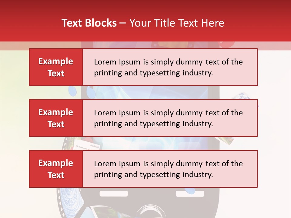 Computer Player Slide PowerPoint Template