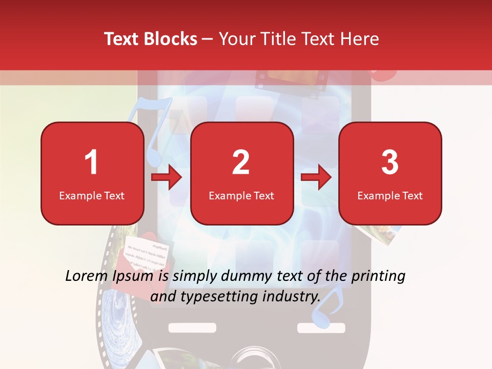 Computer Player Slide PowerPoint Template
