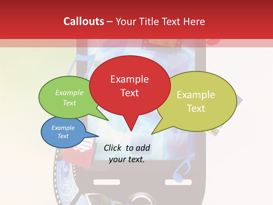 Computer Player Slide PowerPoint Template