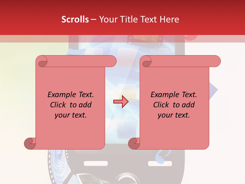 Computer Player Slide PowerPoint Template