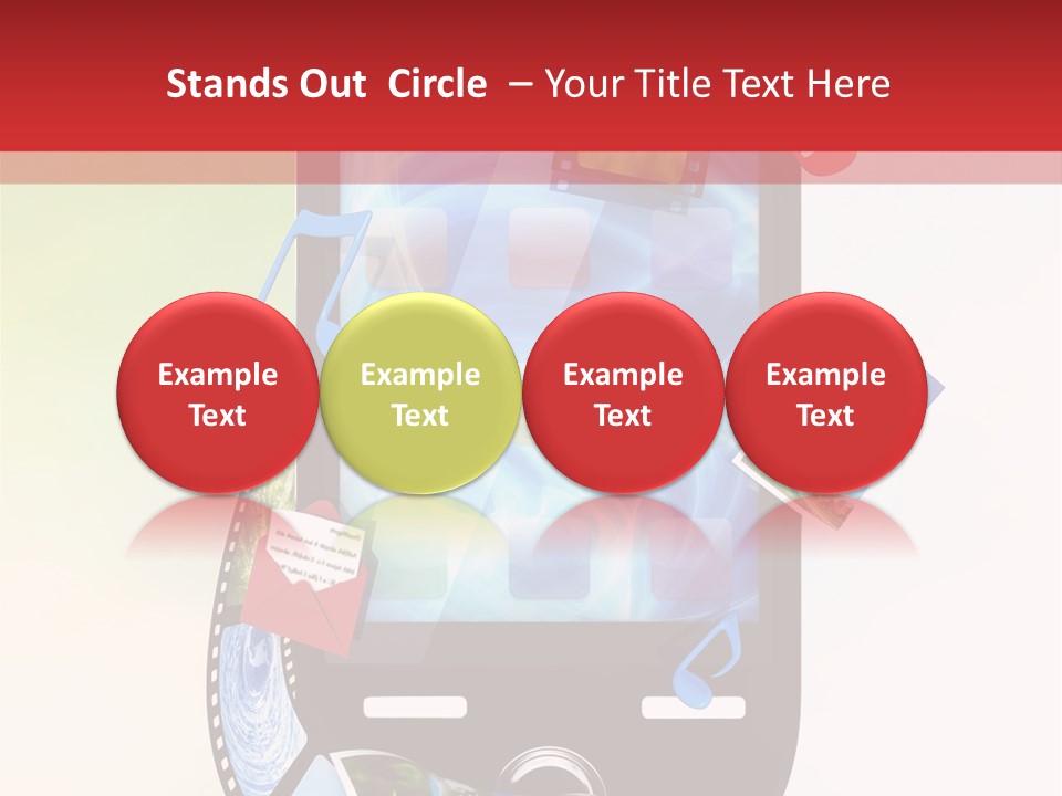 Computer Player Slide PowerPoint Template