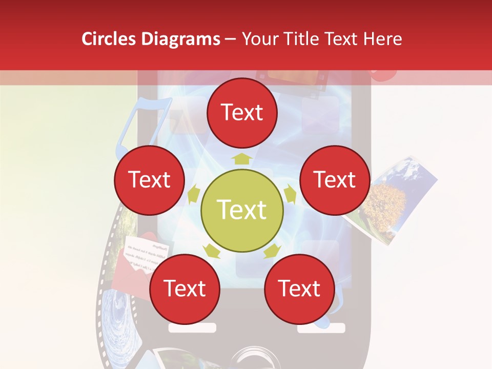 Computer Player Slide PowerPoint Template