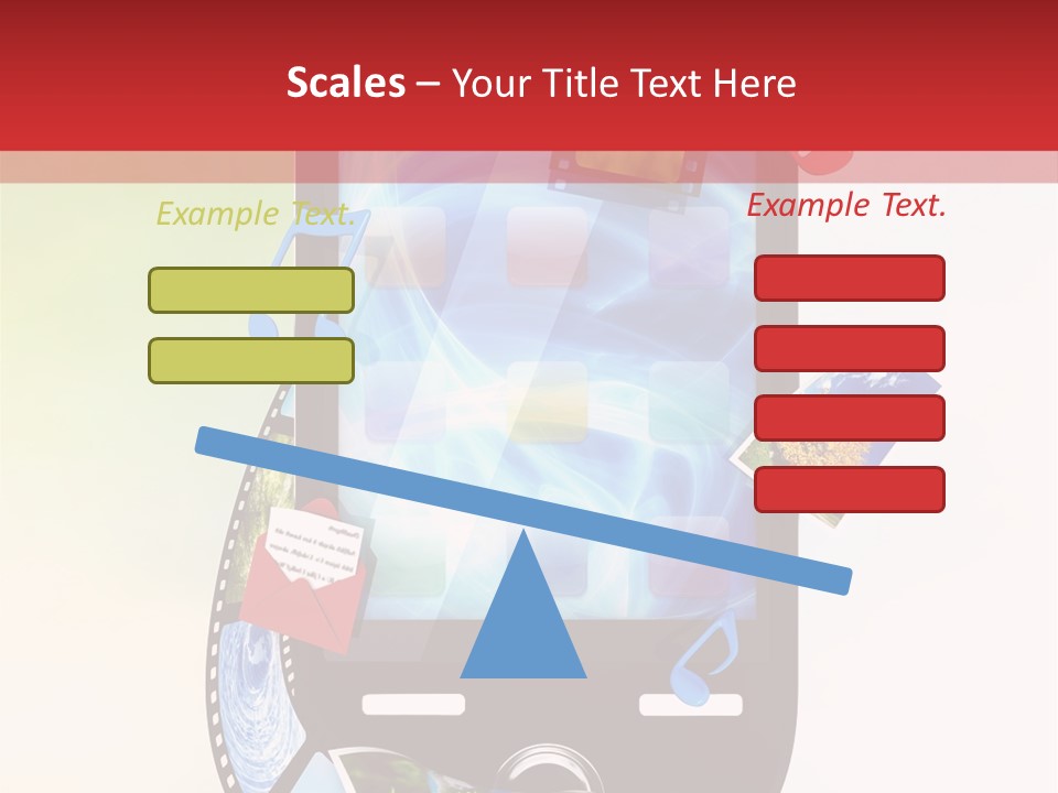 Computer Player Slide PowerPoint Template