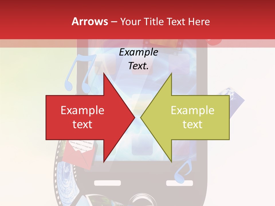 Computer Player Slide PowerPoint Template