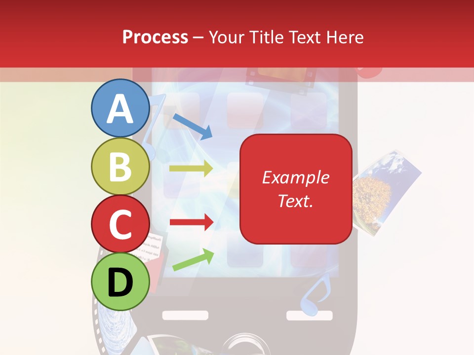 Computer Player Slide PowerPoint Template