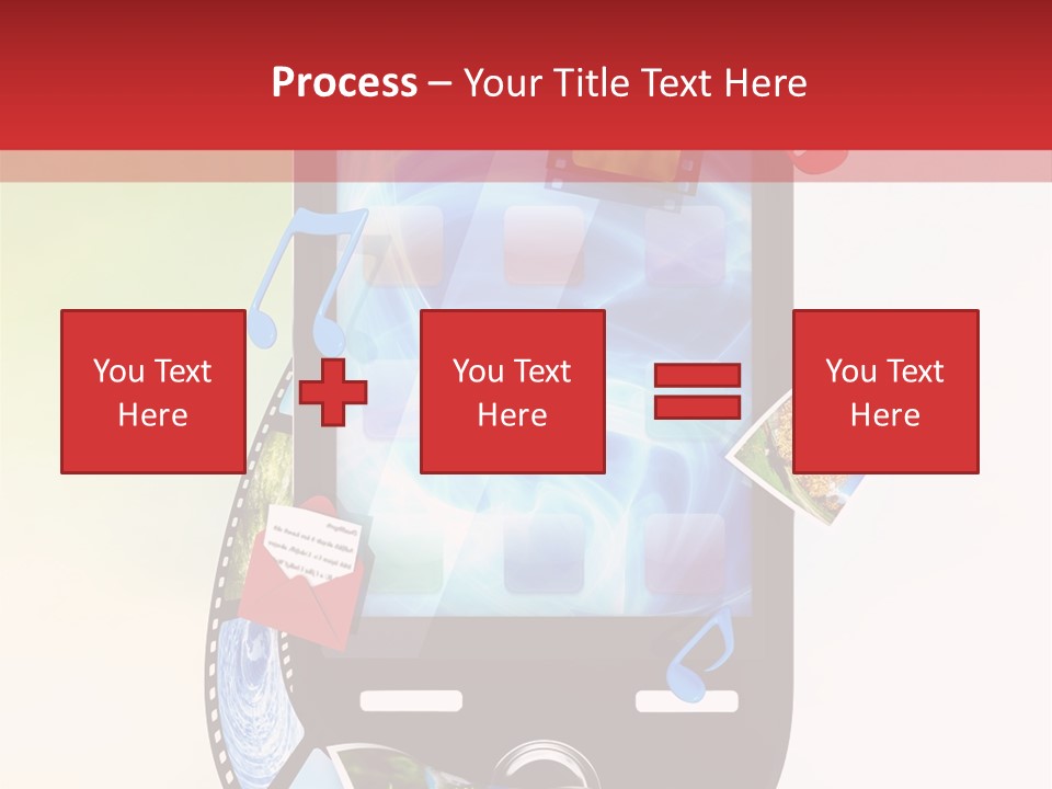 Computer Player Slide PowerPoint Template
