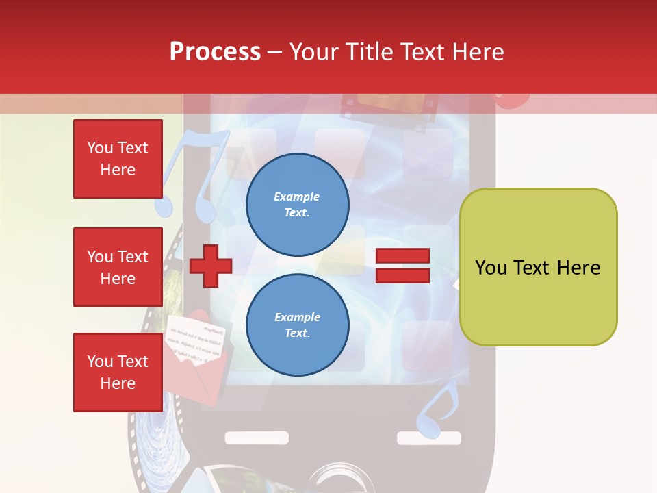 Computer Player Slide PowerPoint Template