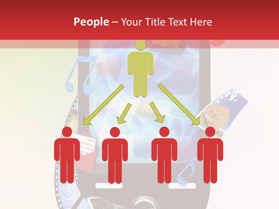 Computer Player Slide PowerPoint Template