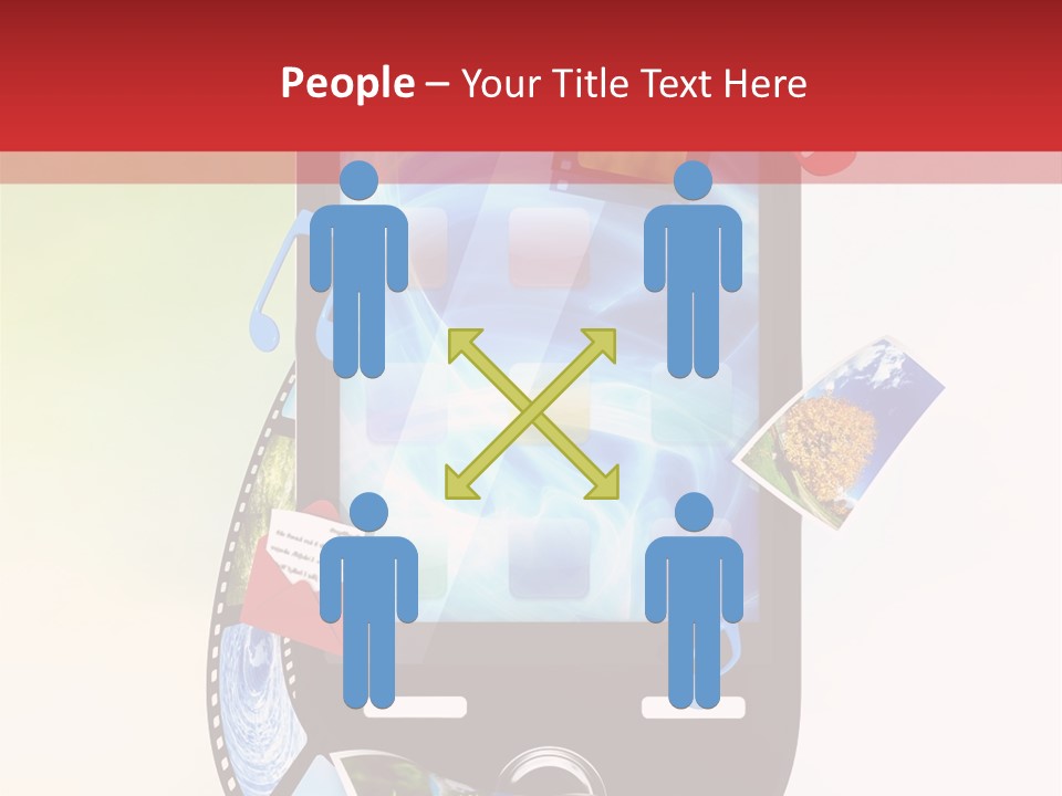 Computer Player Slide PowerPoint Template
