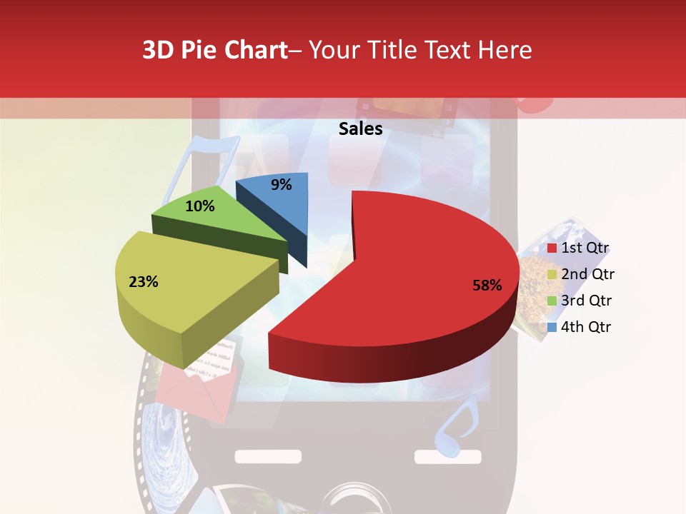 Computer Player Slide PowerPoint Template