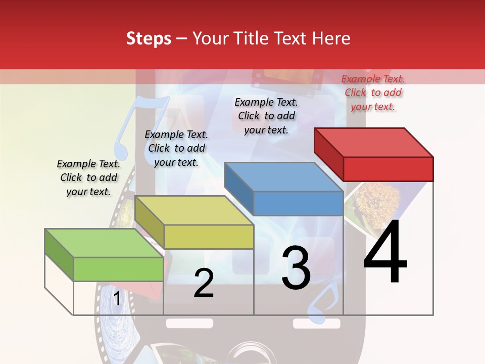 Computer Player Slide PowerPoint Template