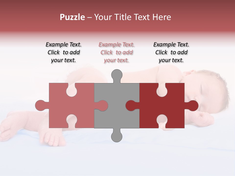 Sleep Skin Infant PowerPoint Template