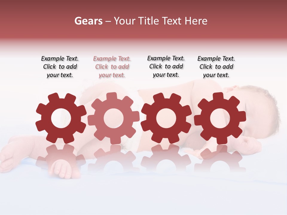 Sleep Skin Infant PowerPoint Template