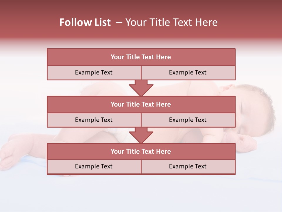 Sleep Skin Infant PowerPoint Template