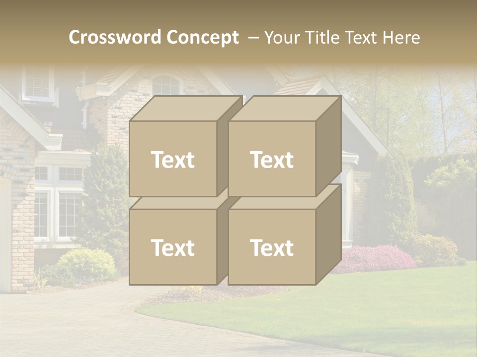 White Suburban Luxury PowerPoint Template