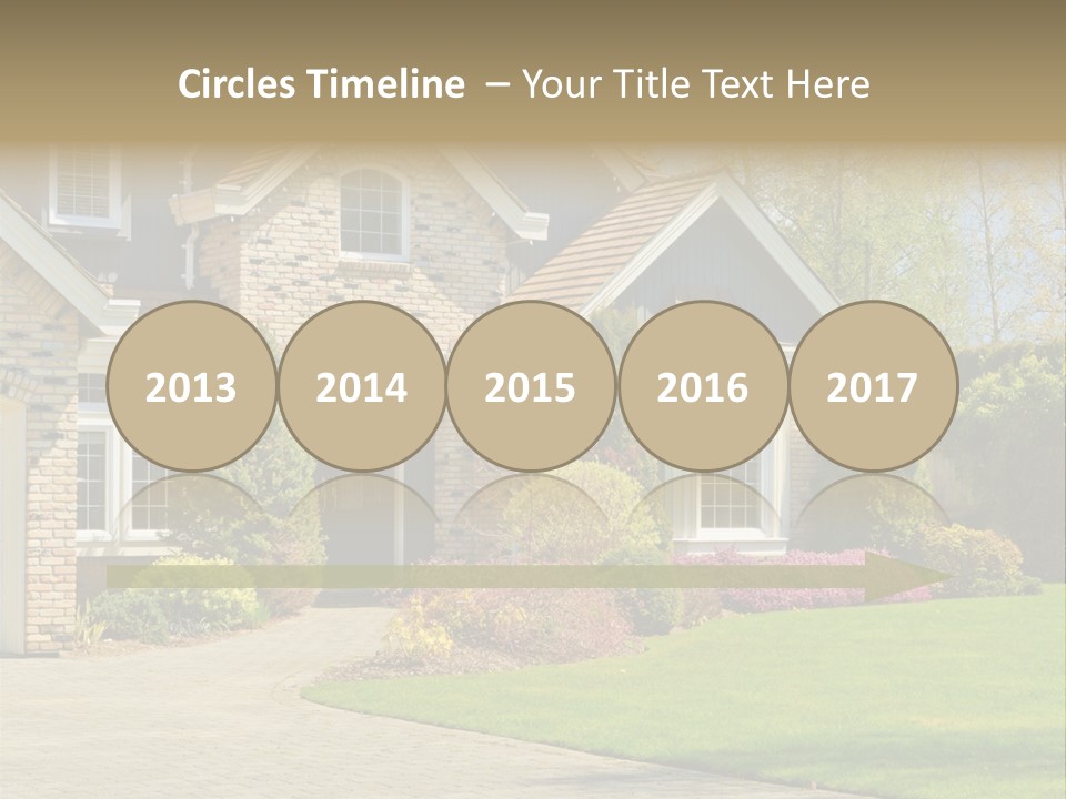 White Suburban Luxury PowerPoint Template