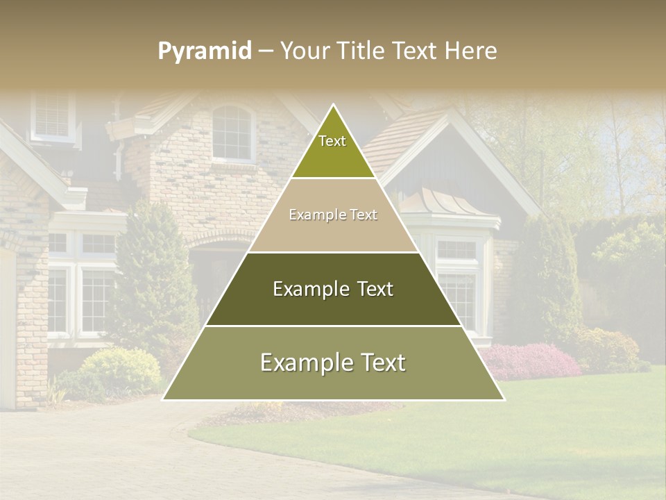 White Suburban Luxury PowerPoint Template