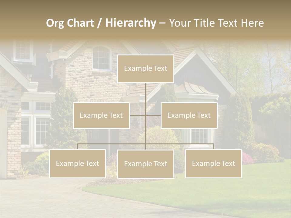 White Suburban Luxury PowerPoint Template