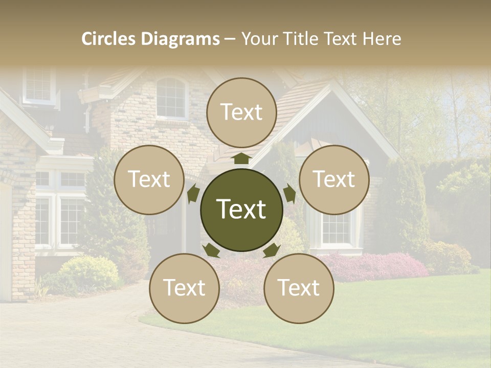 White Suburban Luxury PowerPoint Template